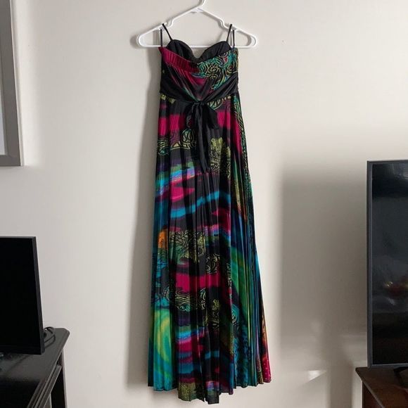 Formal Strapless Multi Colored Dress - Prom - Homecoming - Picture 6 of 10